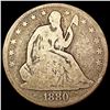 Image 1 : 1880 Seated Liberty Half Dollar NICELY CIRCULATED