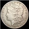 Image 1 : 1881-CC Morgan Silver Dollar NICELY CIRCULATED