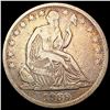 Image 1 : 1869 Seated Liberty Half Dollar NICELY CIRCULATED