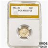 Image 1 : 1934-D Mercury Silver Dime PGA MS65 FSB