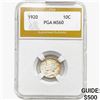 Image 1 : 1920-D Mercury Silver Dime PGA MS60