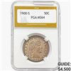 1900-S Barber Half Dollar PGA MS64