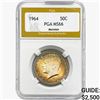 Image 1 : 1964 Kennedy Half Dollar PGA MS66 MONSTER