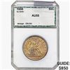 1856 Seated Liberty Half Dollar PCI AU55