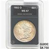1883-O Morgan Silver Dollar GG MS67