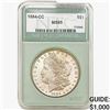 Image 1 : 1884-CC Morgan Silver Dollar NTC MS65