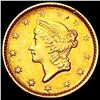 Image 1 : 1851 Rare Gold Dollar CLOSELY UNCIRCULATED
