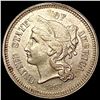 Image 1 : 1867 Nickel Three Cent UNCIRCULATED