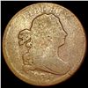 Image 1 : 1804 Plain 4 Draped Bust Half Cent NICELY CIRCULATED