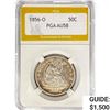 1856-O Seated Liberty Half Dollar PGA AU58