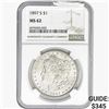 1897-S Morgan Silver Dollar NGC MS62