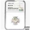 Image 1 : 1939-D Mercury Silver Dime NGC MS67 FB