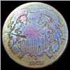 Image 1 : 1872 Two Cent Piece NICELY CIRCULATED