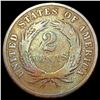 Image 2 : 1872 Two Cent Piece NICELY CIRCULATED