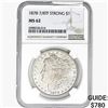 Image 1 : 1878 7/8TF Morgan Silver Dollar NGC MS62