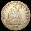 Image 1 : 1862 Seated Liberty Quarter NICELY CIRCULATED