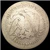 Image 2 : 1866 Seated Liberty Half Dollar NICELY CIRCULATED