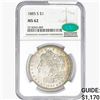 Image 1 : 1885-S CAC Morgan Silver Dollar NGC MS62