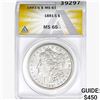 1881-S Morgan Silver Dollar ANACS MS65