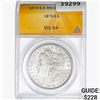 1879-S Morgan Silver Dollar ANACS MS64