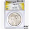 1926-D Silver Peace Dollar ANACS MS62