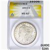 1890-O Morgan Silver Dollar ANACS MS62