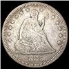 Image 1 : 1875 S Seated Liberty Quarter NICELY CIRCULATED