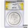 1883-O Morgan Silver Dollar ANACS MS64