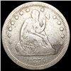 Image 1 : 1876 S Seated Liberty Quarter NICELY CIRCULATED