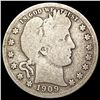 Image 1 : 1909 O Barber Quarter NICELY CIRCULATED