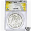 1879-S Morgan Silver Dollar ANACS MS63