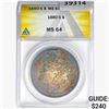 1880-S Morgan Silver Dollar ANACS MS64