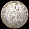 Image 1 : 1876 CC Seated Liberty Quarter NICELY CIRCULATED