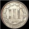 Image 2 : 1865 Nickel Three Cent CLOSELY UNCIRCULATED