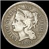 Image 1 : 1880 Nickel Three Cent NICELY CIRCULATED
