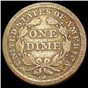 Image 2 : 1841 Seated Liberty Dime NICELY CIRCULATED