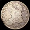 Image 1 : 1824 Capped Bust Half Dollar NICELY CIRCULATED