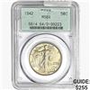 Image 1 : 1942 Walking Liberty Half Dollar PCGS MS64