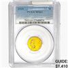 1929 $2.50 Gold Quarter Eagle PCGS MS61