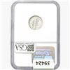 Image 2 : 1935-D Mercury Silver Dime NGC MS65