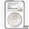 Image 1 : 2006-W Silver Eagle NGC MS70 Burnished