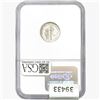 Image 2 : 1935-D Mercury Silver Dime NGC MS64