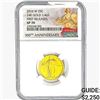Image 1 : 2016-W 24K 1/4oz Gold 25C Stnd. Lib. NGC SP70 FR