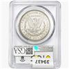 Image 2 : 1899 Morgan Silver Dollar PCGS AU58