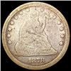 Image 1 : 1878 Seated Liberty Quarter NICELY CIRCULATED