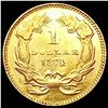 Image 2 : 1874 Rare Gold Dollar UNCIRCULATED