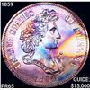 Image 1 : 1859 Pattern Coin Silver Half Dollar GEM PROOF