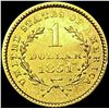 Image 2 : 1851 Rare Gold Dollar UNCIRCULATED