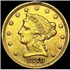 1878 $2.50 Gold Quarter Eagle LIGHTLY CIRCULATED