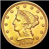 Image 1 : 1900 $2.50 Gold Quarter Eagle CHOICE BU